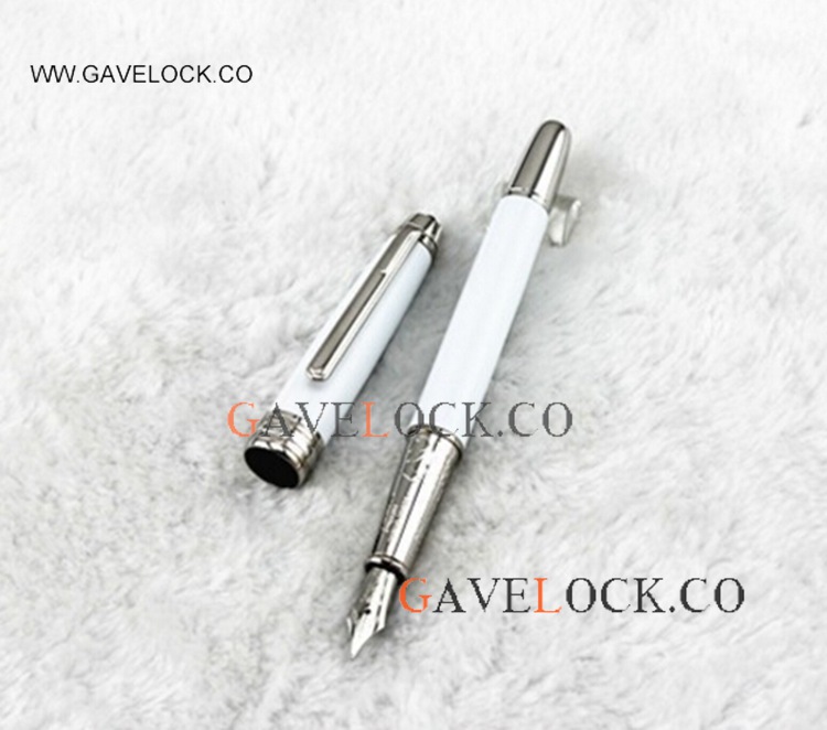 Replica Mont Blanc Meisterstuck Pens White Barrel Fountain Pen For Sale Replica Mont Blanc Meisterstuck Pens White Barrel Fountain Pen For Sale